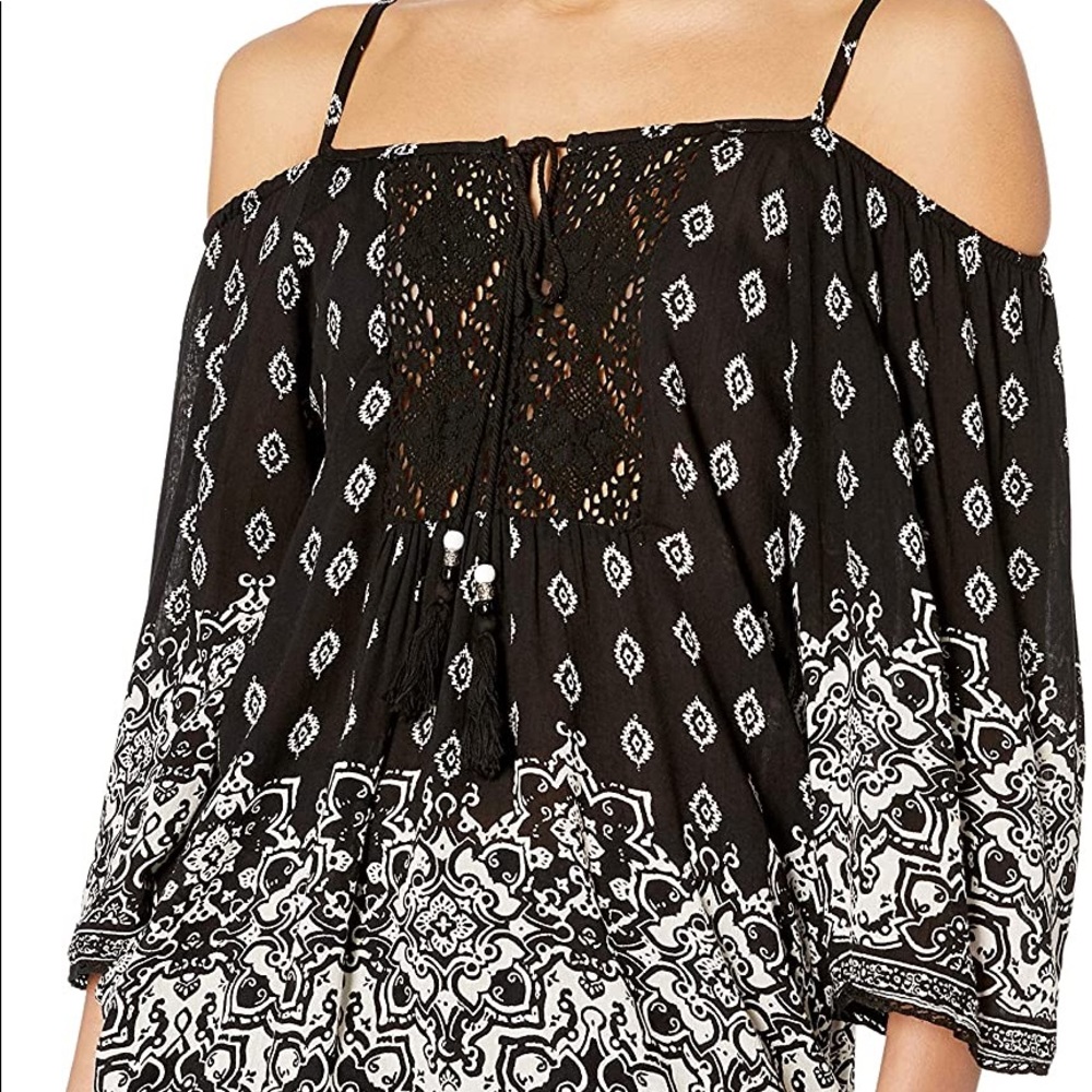 Angie Open Shoulder Top